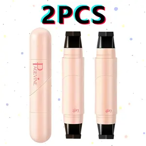 Rotating Eyeliner Marker Pen Dual-HeadDesign with Wing Stamp Quick-Dry Long-LastingSmudge-Proof for Easy Cat Eye Sharp Winged LinesAll-Day Makeup Wear Versatile Use