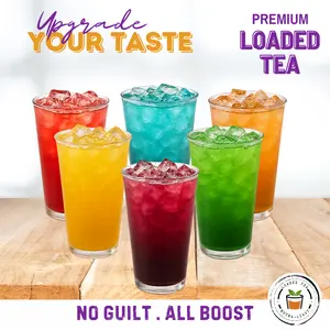 12‑Pack Loaded Tea Mix – Sugar‑Free Hydration Blend with Clean Caffeine & Low Calories