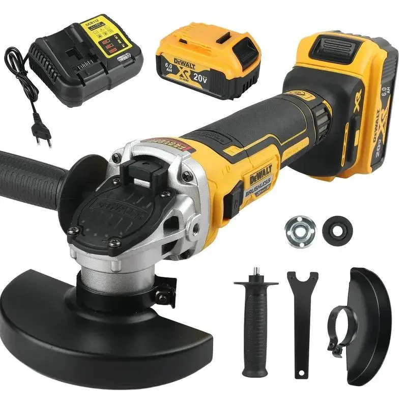 Dewalt DCG405NT 9000RPM 20V MAX Brushless Cordless Angle Grinder, 125mm for Polishing and Cutting