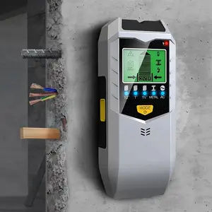 Stud Finder Wall Scanner - 5 in 1 Stud Finder Tool w/Smart Chip and HD LCD Display, Stud Detector Beam Finders for the Center and Edge of Wood AC Wire Metal Studs Joist Pipe