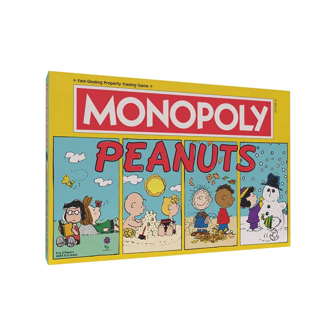 Hasbro Monopoly: Peanuts Themed Monopoly Board Game, Toys & Hobbies Board Game for Family Fun, Party Board Game, Classic Board Games