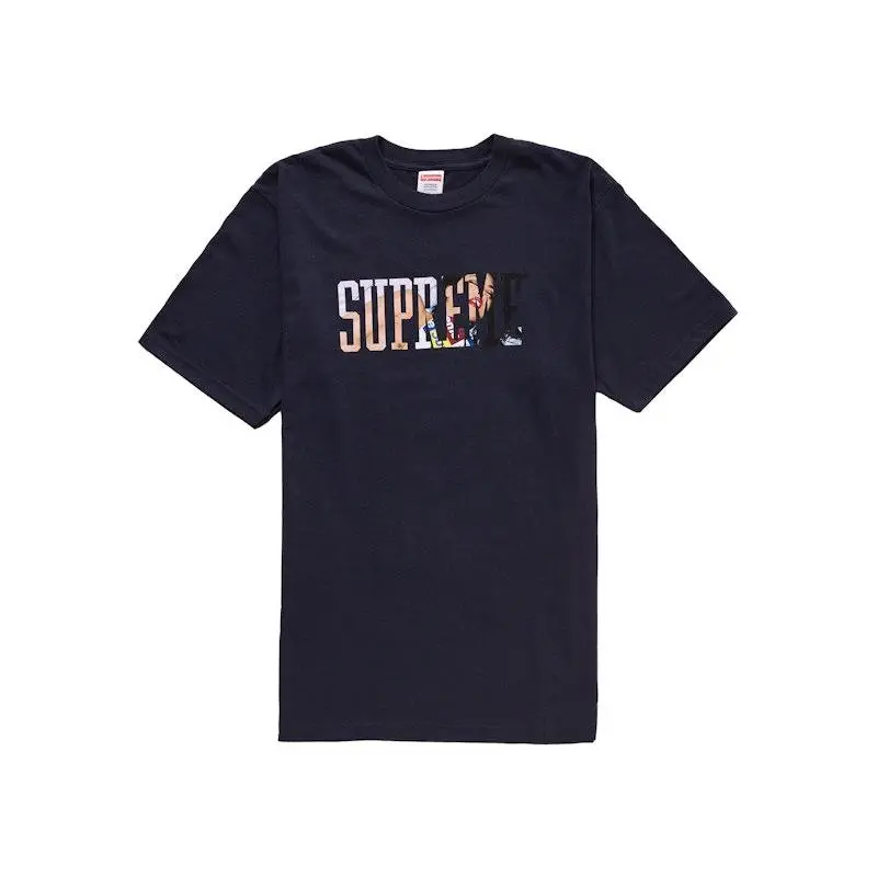 Supreme Men's Tera Patrick Collegiate Tee Navy, from StockX