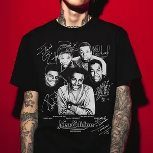 New Edition Shirt, New Edition Fan T-shirt, New Edition Sweatshirt, New Edition R&b Hip Hop Vintage Tee