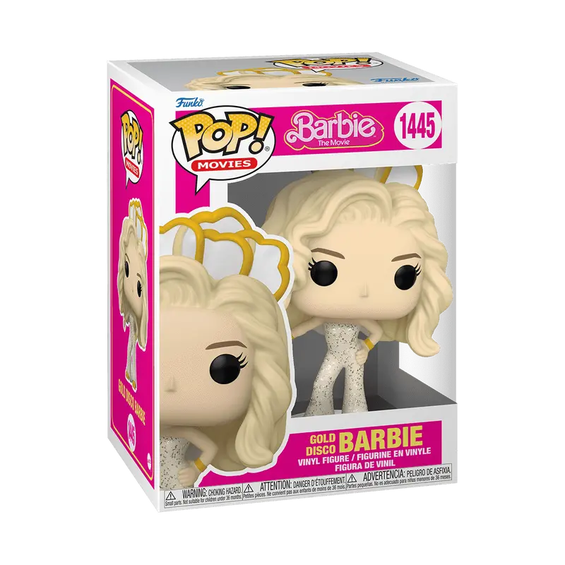 Funko Pop! Barbie - Gold Disco Barbie #1445 Collectible Pop Vinyl Figure