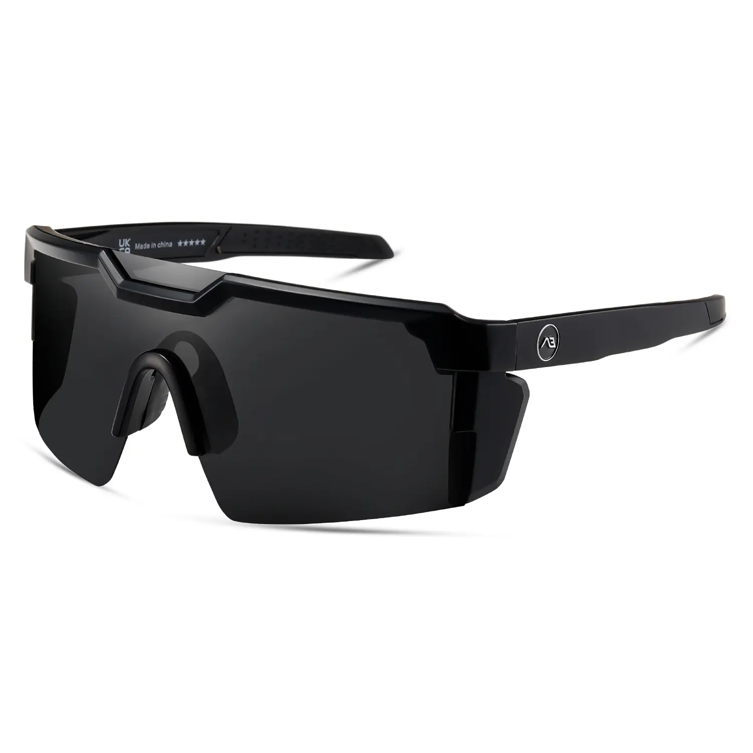 Kimorn Z87 Polarized Men's Sunglasses - TAC UV400 Semi-Rimless Lightweight Safety Shades, Sunglasses for Women, Anti-Glare UV400 Shield, for Driving/OOTD Outdoor Wear, Men's Accessories (Check Size Image), Auto