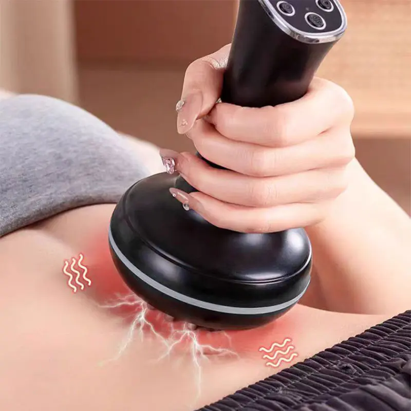 Electric massagers and lymphatic drainage massage tools-with heating vibration devices, suitable for nursing and deep relaxation of neck, back, arms, waist, abdomen and legs-portable family fitness tools.