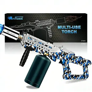ARTFLAMM Powerful Propane Torch Gun, Multi-use Torch With Adjustable Flame, Blow Torch for Campfire, Fire Pit Starter, Fun Gift (Propane Tank Not Included)