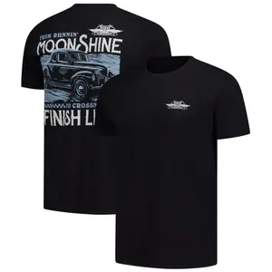 Moonshine to Finish Line Shirt 2026 NASCAR Vintage Runner Car Tee, Cotton Blend Unisex, Gift for Moonshine Heritage Fans & NASCAR Supporters