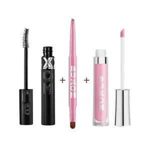 Buxom Bestsellers Trio - Lash Xtension Mascara + Full-On Lip Polish Gloss + Power Line Lip Liner