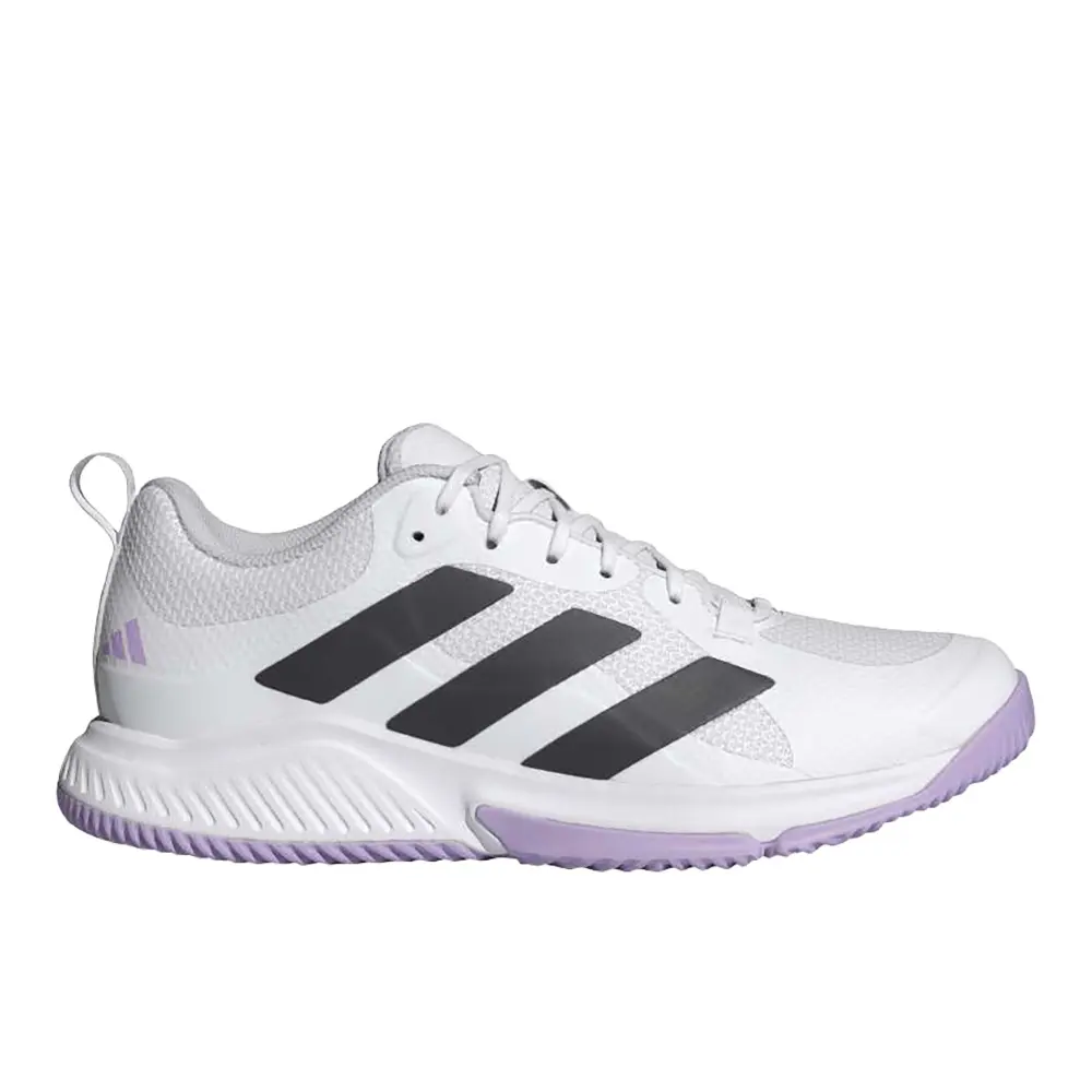 adidas Womens Court Team Bounce 2.0 Volleyball Sneakers Shoes - White