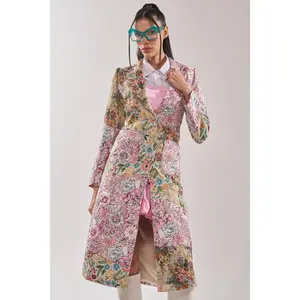 HAD ME AT HELLO PATCHWORK TRENCH