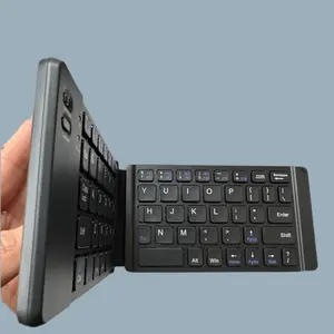 Folding Keyboard Bluetooth Portable Wireless Keypad for Easy Carry