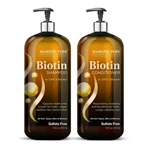 Biotin Shampoo and Conditioner set with DHT-3 Block | 16 fl oz each