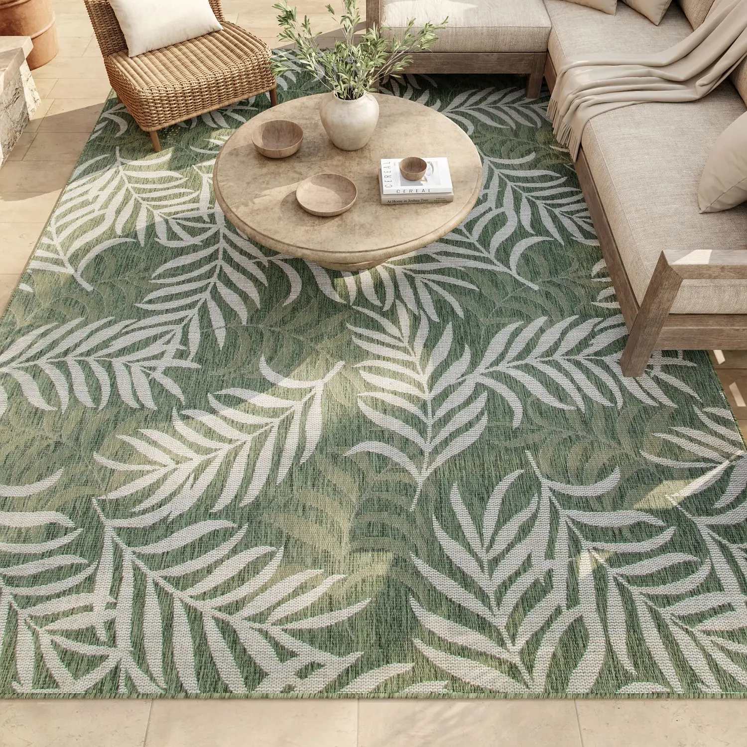 Nourison Garden Oasis Tropical Indoor/Outdoor Rug Nourison Garden Oasis Tropical Indoor/Outdoor Rug