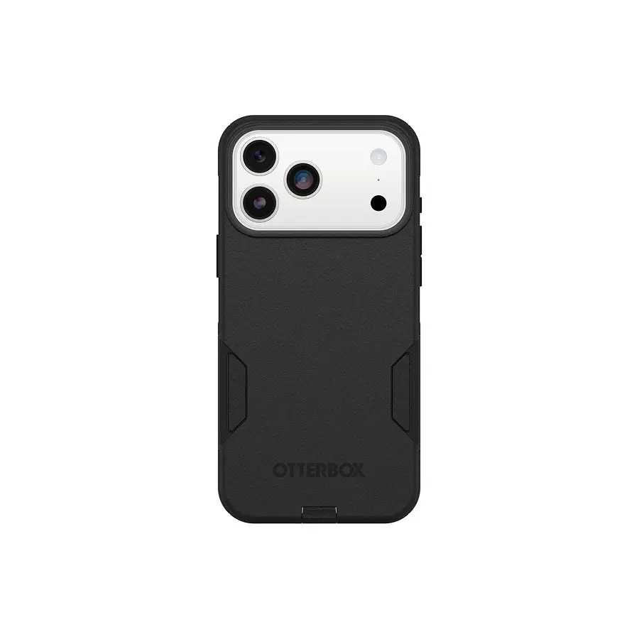 OtterBox Commuter Series Military Grade Shockproof Case for iPhone 17 Pro Max - Black, Thin & Protective Cover with Drop Protection, Rugged Shell, Secure Button Access, Premium Mobile Phone Accessory, Handheld, Accessories