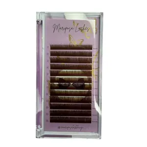 Mariposa Lashes .03 Lash Extensions Volume Lashes Hybrid Lashes D curl