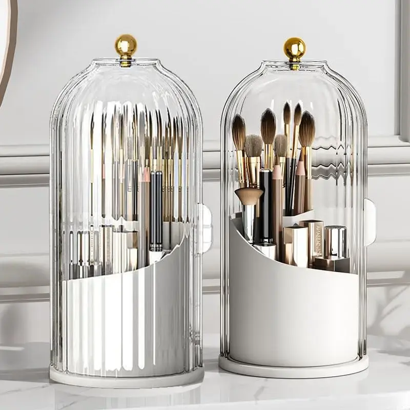 Dustproof Toothbrush Holders with Cover, Rotating Electric Toothbrush ...