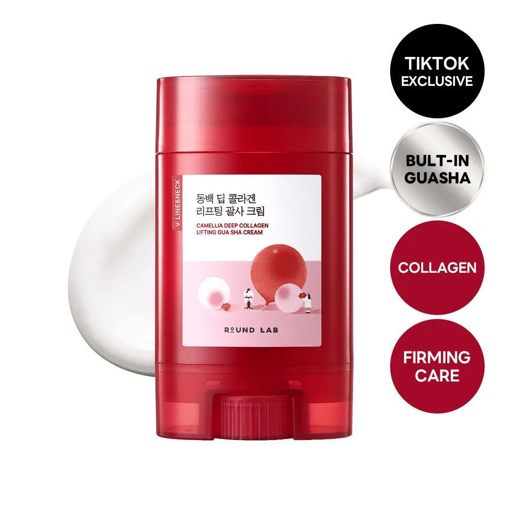 [Body Firming] ROUND LAB Camellia Deep Collagen Lifting Gua Sha Cream