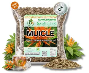 VIRAL Muicle Té (Mexican Honeysuckle Herbal Tea) - 4 oz - 100% Natural, Vegan, Non-GMO, Infusiones Naturales, Caffeine-Free Loose Leaf Tea - Traditional