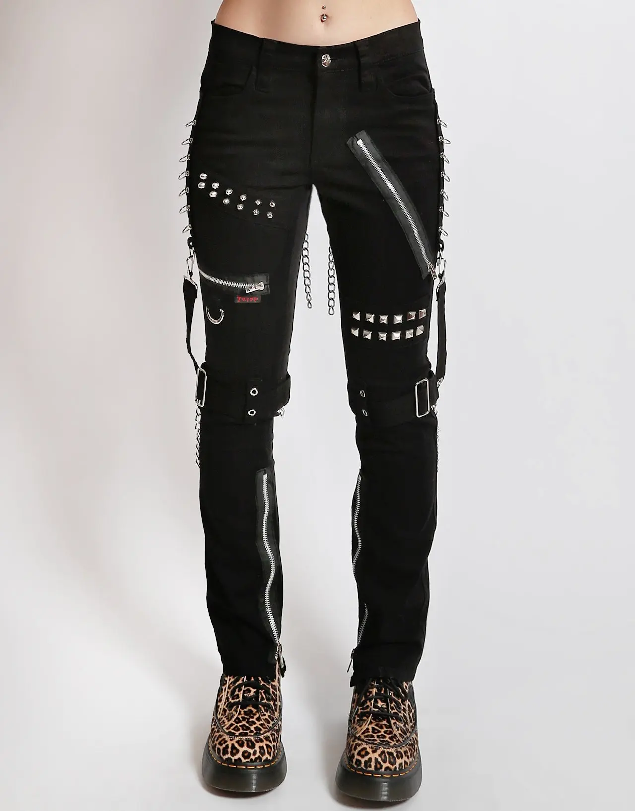 STUDDED BONDAGE PANT
