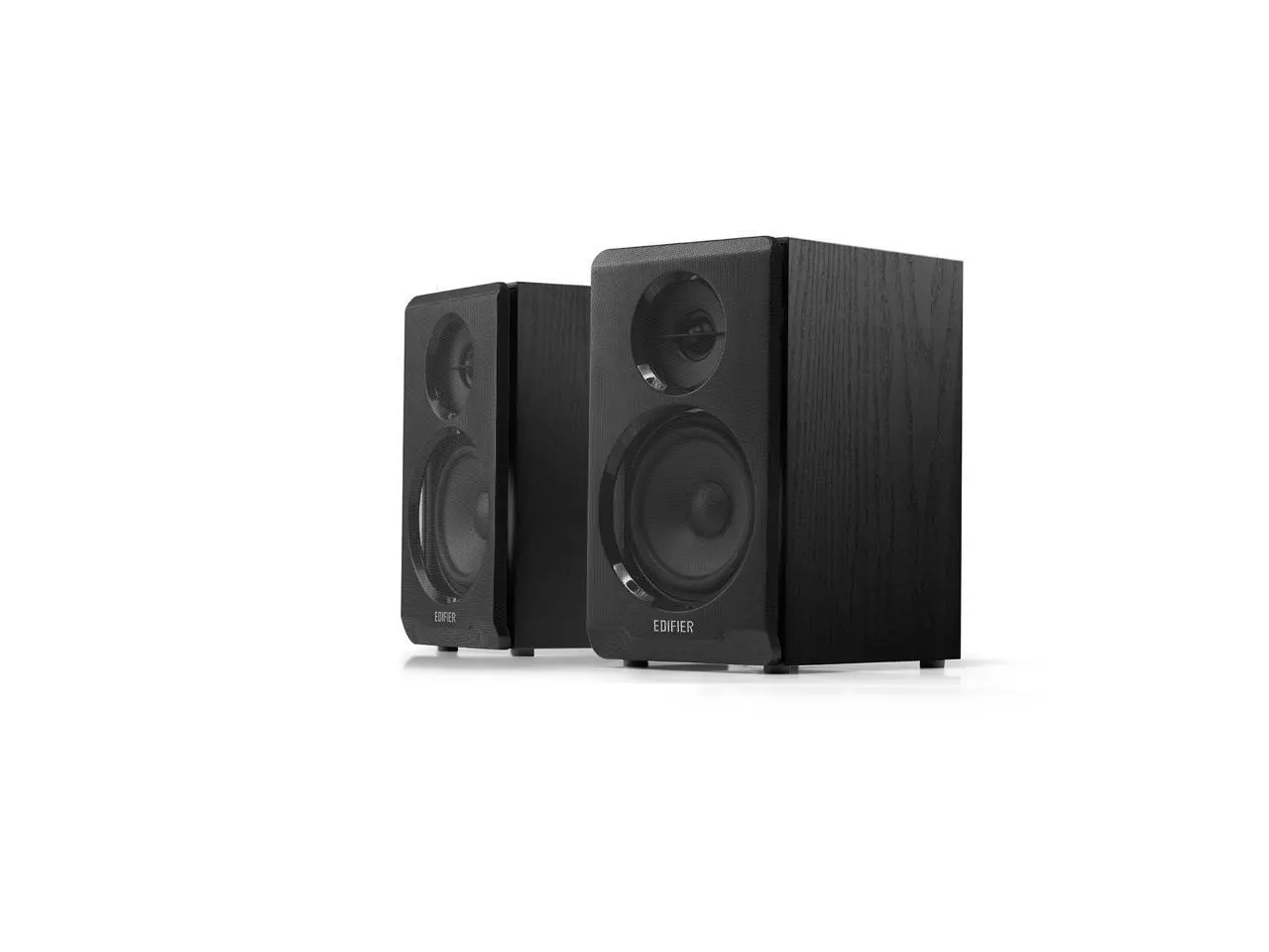 Edifier R33BT Active Bluetooth Bookshelf Speakers, Black - Pair