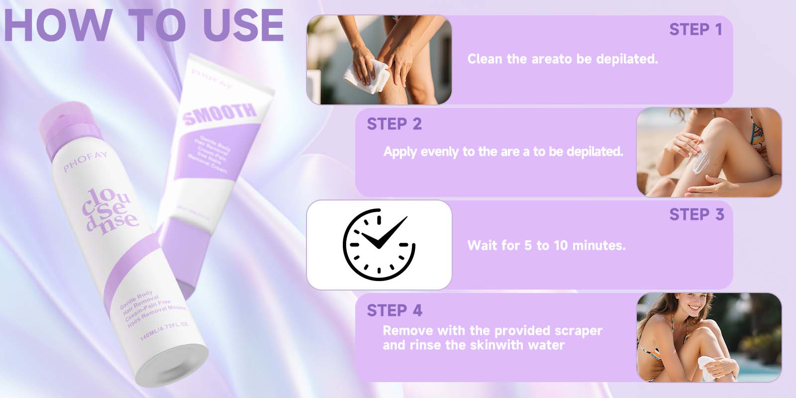 Bikini Pain-Free Hair Removal Cream for Sensitive Skin, Hypoallergenic Formula-Gentle & Fast-Acting Depilatory with Citrus Scent, Aloe & Hyaluronic Acid for Soothing Care, Suitable for Men & Women Bikini Pain-Free Hair Removal Cream for Sensitive Skin, Hypoallergenic Formula-Gentle & Fast-Acting Depilatory with Citrus Scent, Aloe & Hyaluronic Acid for Soothing Care, Suitable for Men & Women