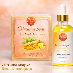 	Turmeric Lemon Soap + Rosehip Glow Oil Set