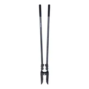 【FathersDayGift】Post Hole Digger with Carbon Steel Handle Scale Marks 57.5" Manual Hole Digger