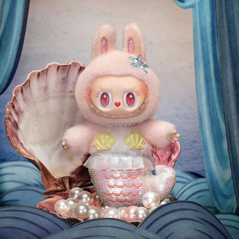 POP MART De Vliegende LABUBU-MOKOKO Mermaid Vinyl Plush Doll【3】