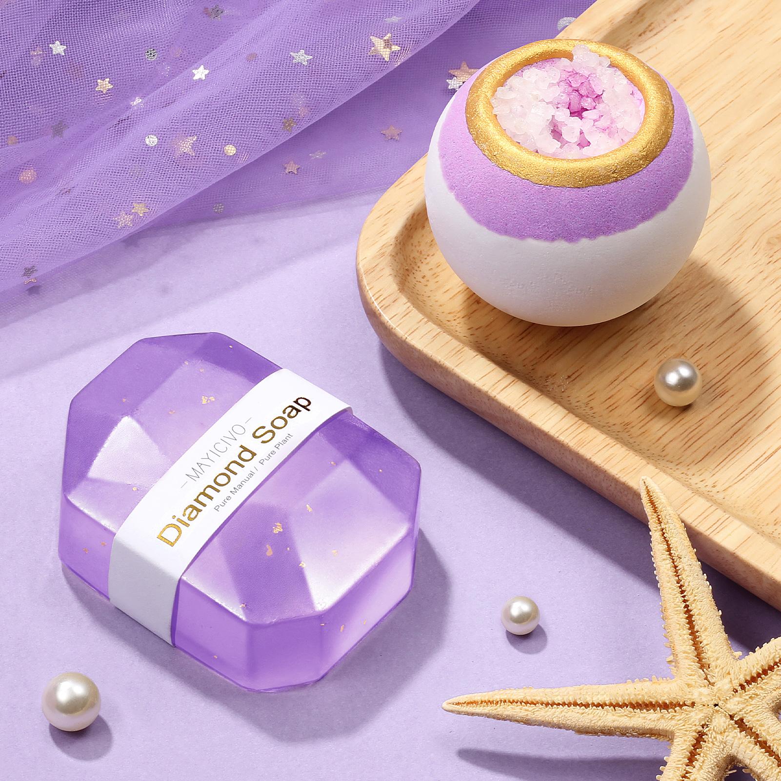 Valentine's Day Gifts ideas Basket for Women Self Care Gifts Get Well Soon Gifts, Ocean Relaxing Spa Gifts Basket Care Package w/ Luxury Flannel Blanket, Unique Mothers Day Gifts for Mom Her Friend Sister Wife Grandma