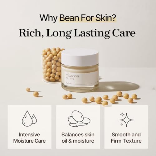 [mixsoon] Ultimate Bean Set I Bean essence + Bean cream + Bean Ampoule Balancing Mist + Bean Lip mask balm + Bean eye cream + Bean hydrogel eye patch Skin Brightening Kit Glow Hues Kit