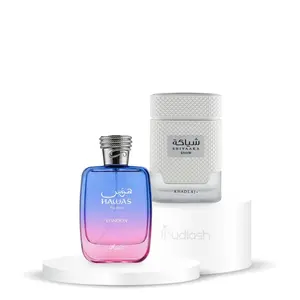 Hawas London + Shiyaaka Snow | Unisex Fragrance | 100 ML | Eau De Parfum | Pink Pepper - Rose & Amber Notes