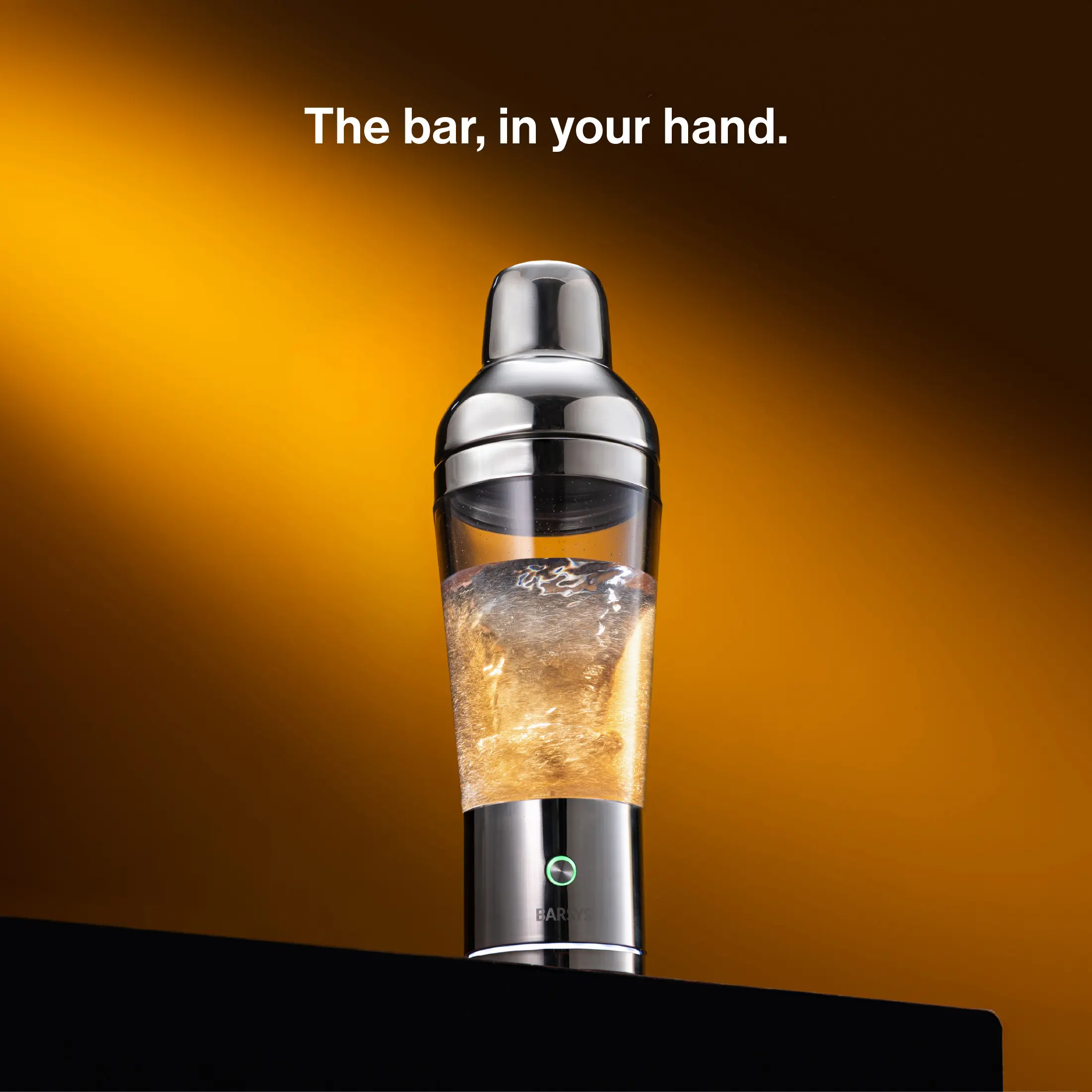 Barsys Shaker Pro — Wireless All-in-One Smart Cocktail Shaker Barsys Shaker Pro — Wireless All-in-One Smart Cocktail Shaker