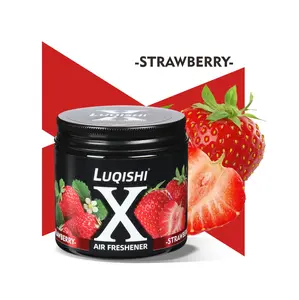 Gel Air Freshener Solid Cologne Lemon Car Accessories Vanilla Smells Good Odor Eliminator Long-lasting Freshness Natural Safe Ingredients Cute Essential Oil Car Freshener