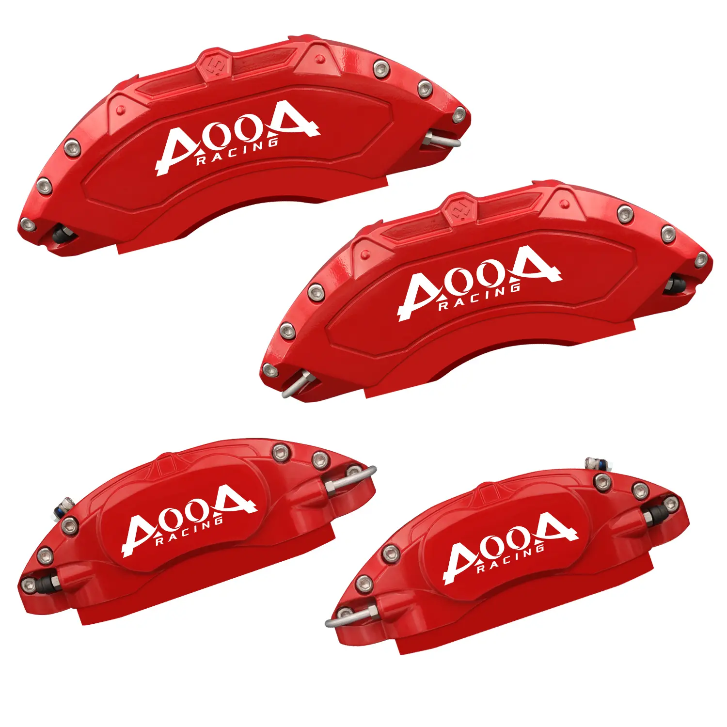 AOOA Racing Red Caliper covers Fit for Honda CR-V Car Modification(set of 4)