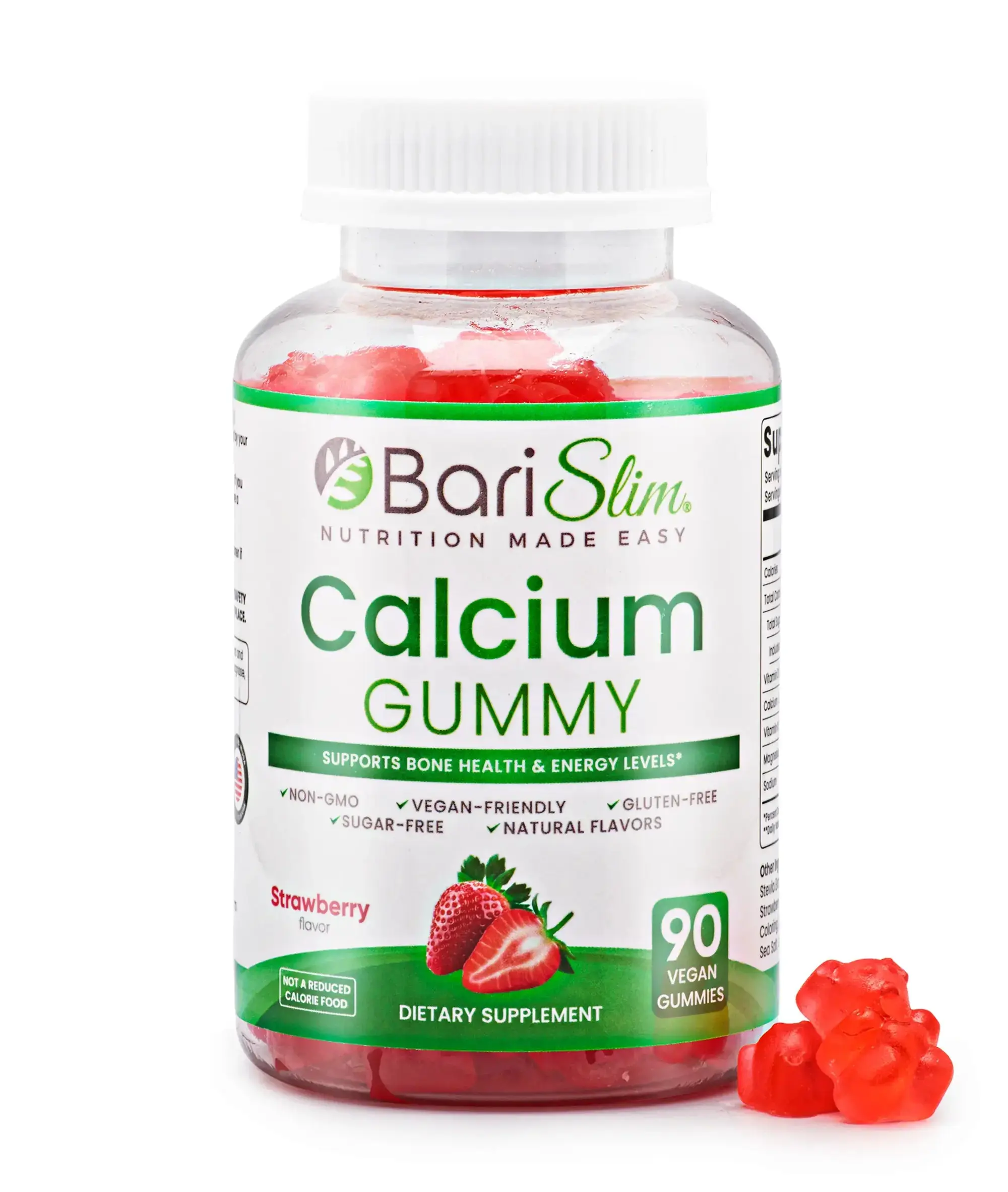 Calcium Gummy - Strawberry Calcium Gummy - Strawberry