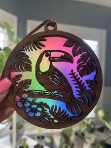 Toucan Suncatcher for Sunny Window