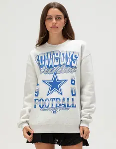 THE WILD COLLECTIVE Dallas Cowboys Womens Crewneck Sweatshirt