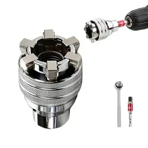 Multi-Function Universal Socket Wrench Tool - Universal Maintenance Tool, Adjustable Universal Socket Wrench, Universal Socket Tool for 3/8" Drive Ratchet Torque Wrench & Power Drill (1pc)