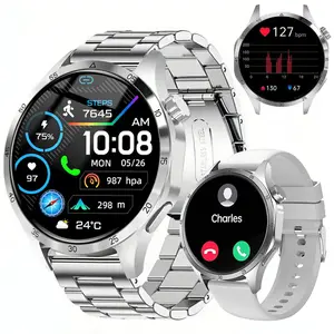 Smart Watch for Men Bluetooth Calling & Voice Assistant 1.8" Touch Screen, 100+ Sport Modes Heart Rate, Sleep & SpO2 Monitoring IP68 Waterproof Long Battery Life  Back to School Gift Idea Phone, Father's Day gift