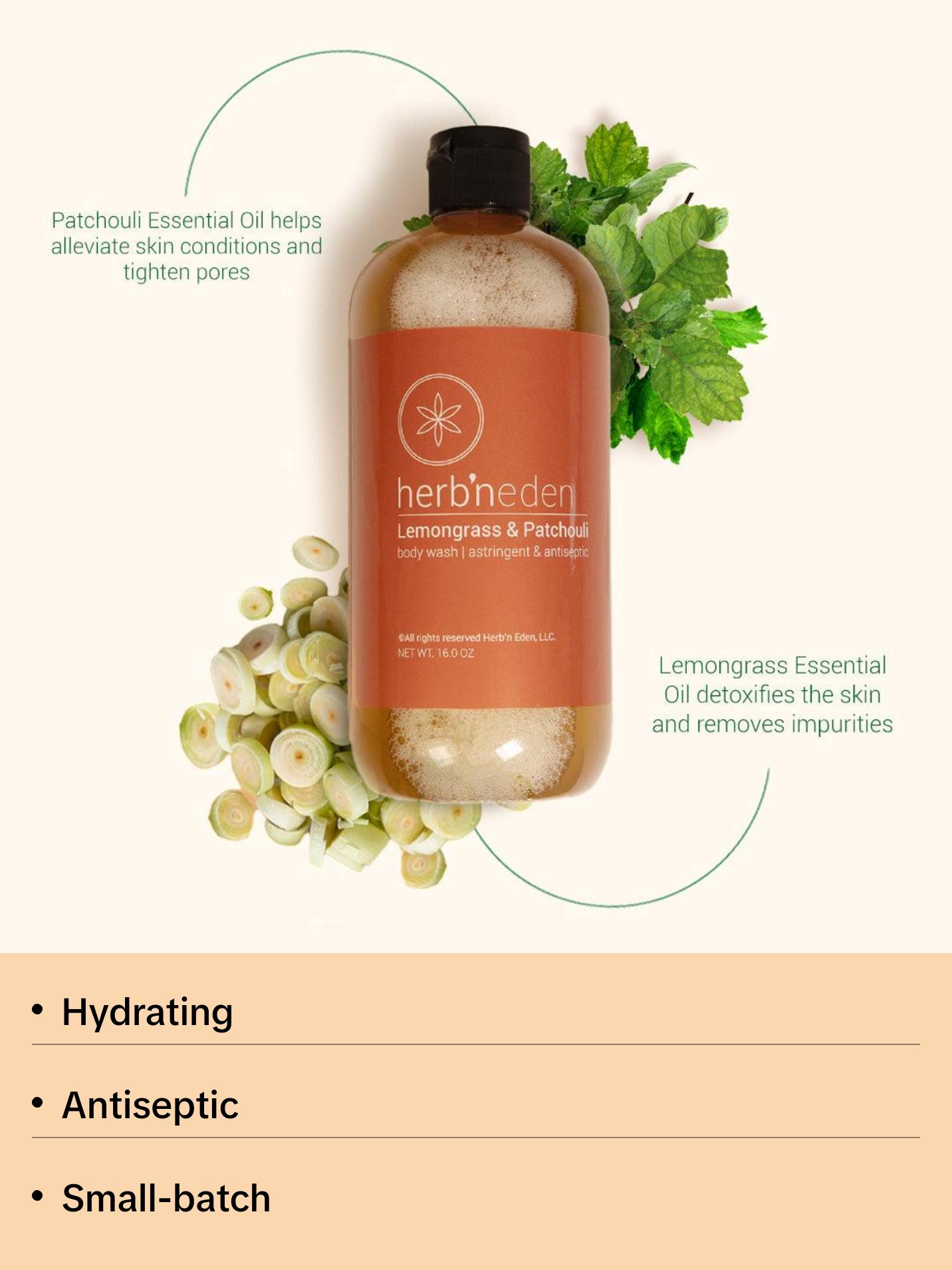 Lemongrass & Patchouli Body Wash Lemongrass & Patchouli Body Wash