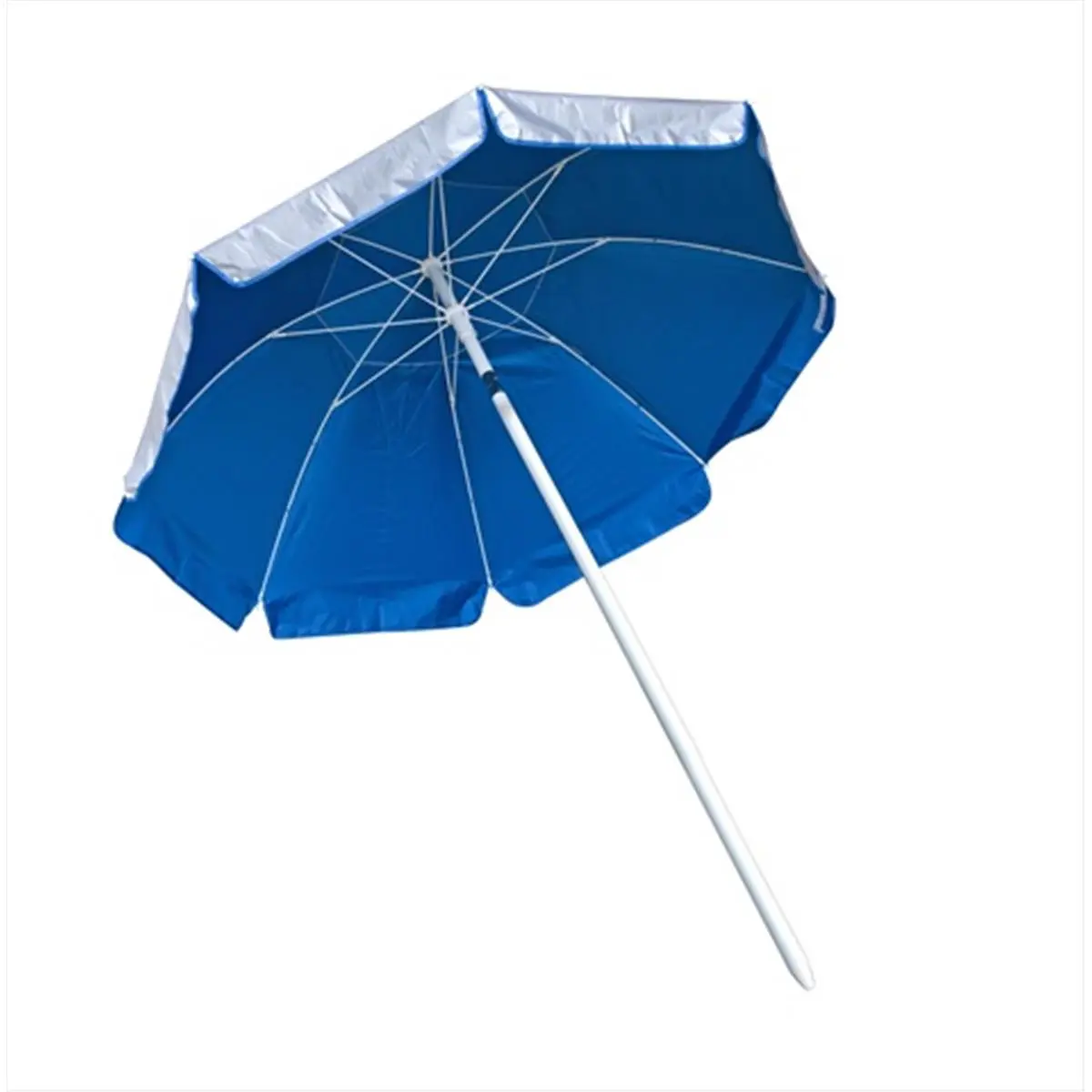 212 MAIN Wind Warrior Large Outdoor Umbrella - Kemp 12-003-S-PB Blue, Lightweight, Superior Vent, Tilting Outdoor Shade Cover, Large Outdoor Umbrellas