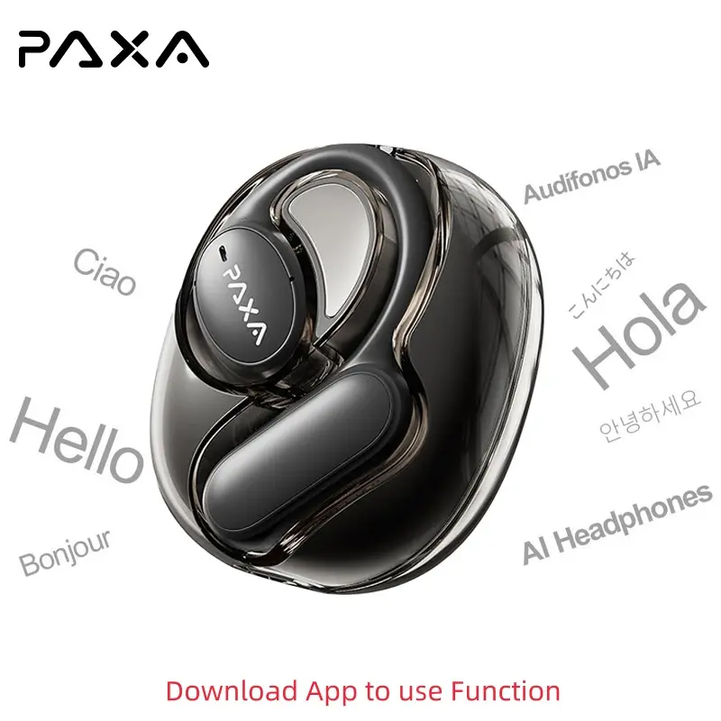 【Free shipping】PAXA OpenAir 5 Wireless Bluetooth 5.4 Earbuds High-Fidelity Robust Bass Sound Headphones, Breathable Open Ear Electronic Headset for Workout & Sports,back to school,back to school haul