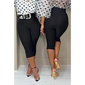 Lakeisha Soft Stretch Capri Hot Pants