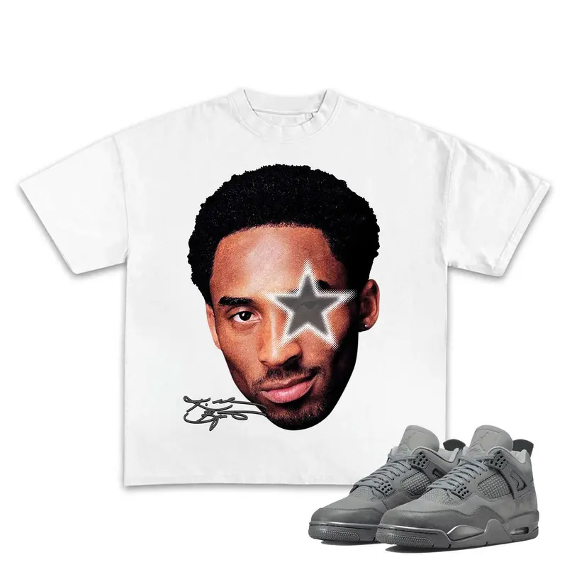 KB24 Wet Cement Unisex T-shirt, 4S Wet Cement Unisex Shirt, Rap Tee Match Sneaker, Casual Cotton Menswear Retro Shirt, Streetwear Y2K Shirt 818,Unisex Crewneck T-shirt for Men And Women