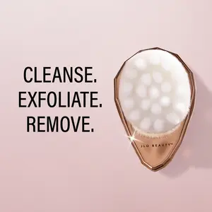 JLO BEAUTY Cleanser Brush - Soft Silicone Face Exfoliant for Deep Cleansing & Soft Skin - Ideal Facial Beauty Machine for Skincare Routine