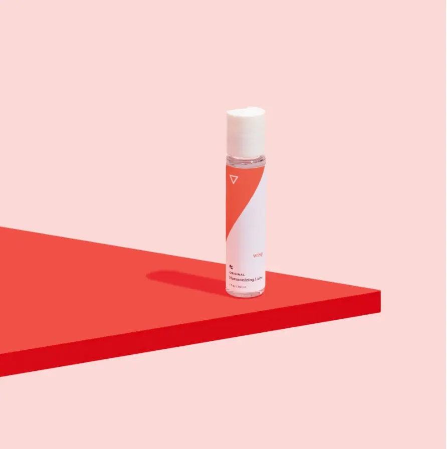 Wisp Silicone-Based Personal Lubricant | Long-Lasting, Non-Sticky & Condom Compatible | Fragrance-Free Intimate Lube for Sensitive Skin
