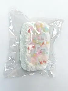 Rainbow crystal squeeze stick super soft stress relief