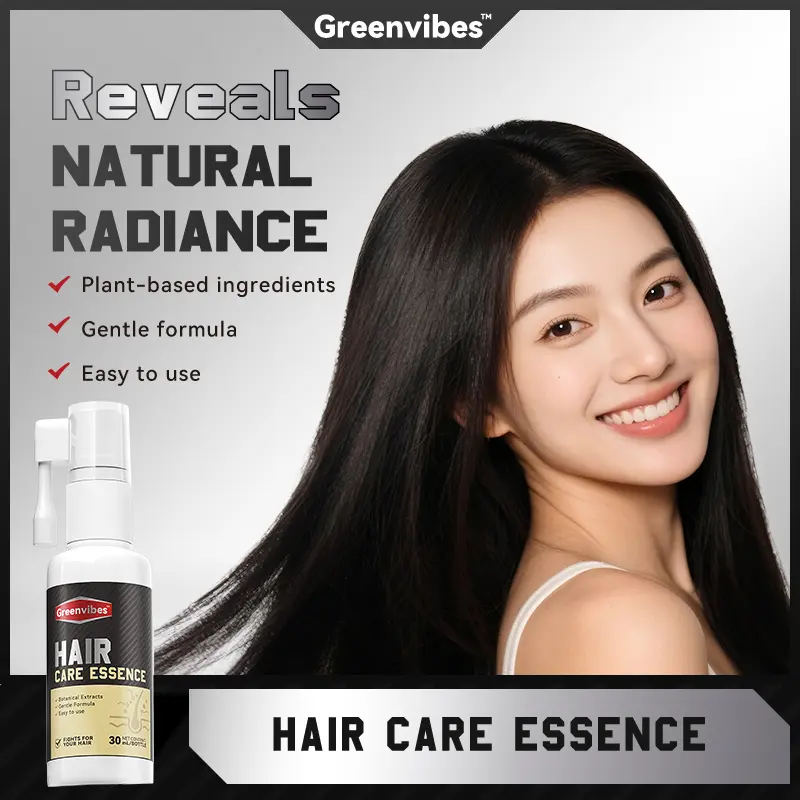 Greenvibes 13 Hair Care Essence | Enhance Strength and Vitality | Naturally Restore Melanin