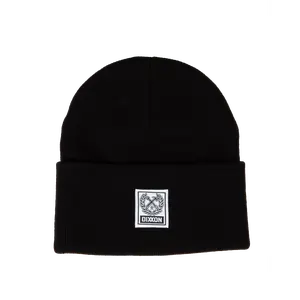 Ribbed Beanie - Black